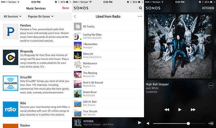 Using spotify with sonos